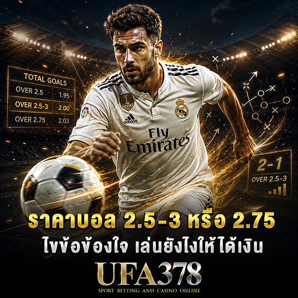 ราคาบอล 2.5-3 หรือ 2.75 คืออะไร