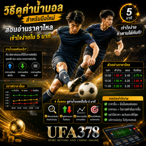 วิธีดูค่าน้ำบอล